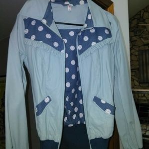Modcloth Rockabilly leather jacket